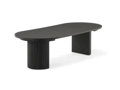 Mor Furniture Transformer Round Extendable Dining Table & 4 Chairs In Scandinavian Oak