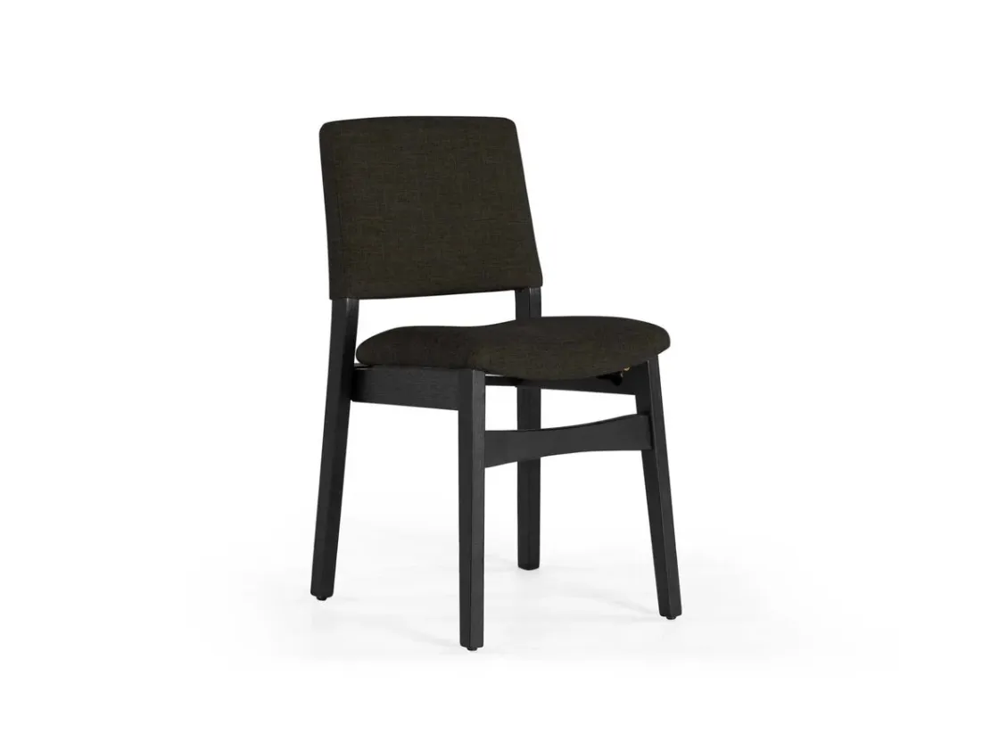 Mor Furniture Transformer Stackable Side Chair In Scandinavian Oak & Creamy
