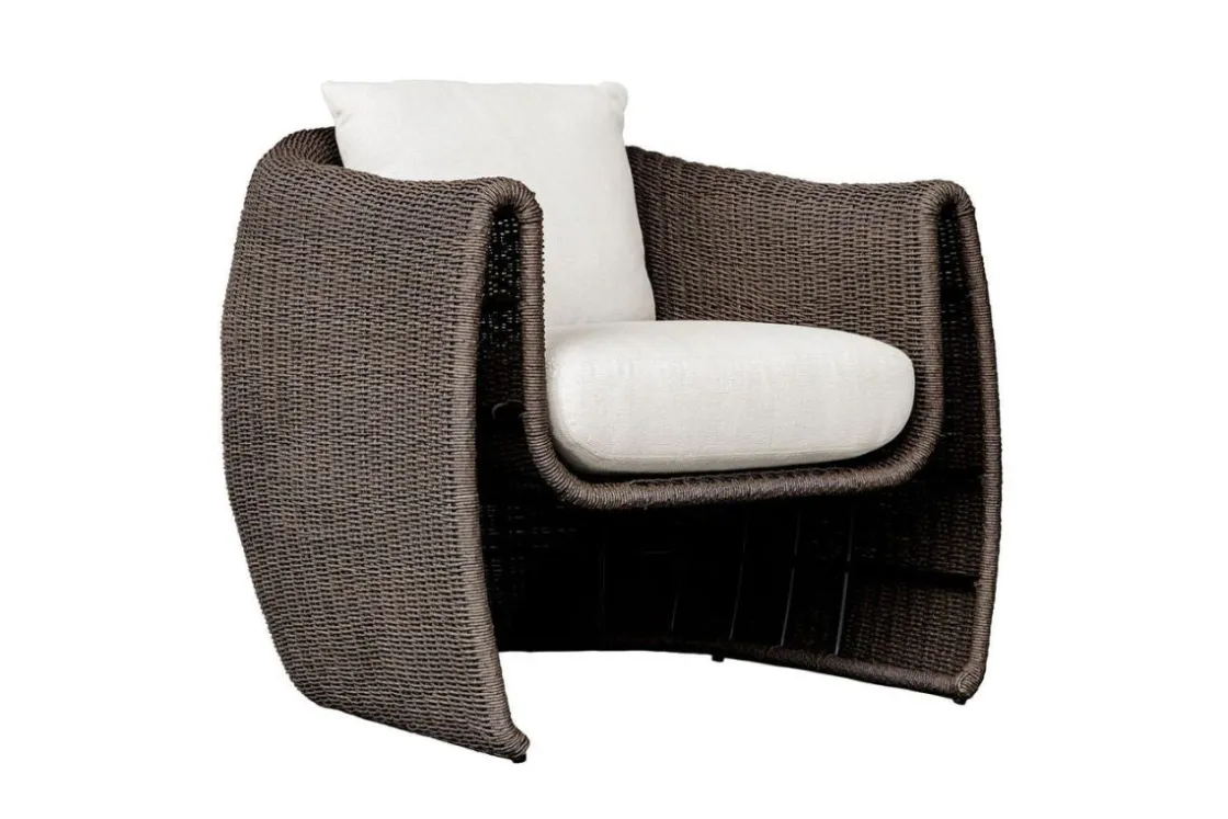 Mor Furniture Tropic Outdoor Lounge Chair In Brown