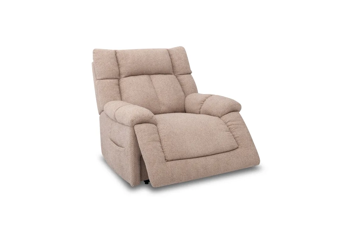 Mor Furniture Tucker 2 Power Theater Recliner W/ Immersive Sound In Light Brown