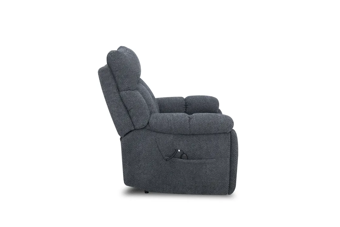 Mor Furniture Tucker 2 Power Theater Recliner W/ Immersive Sound In Light Brown