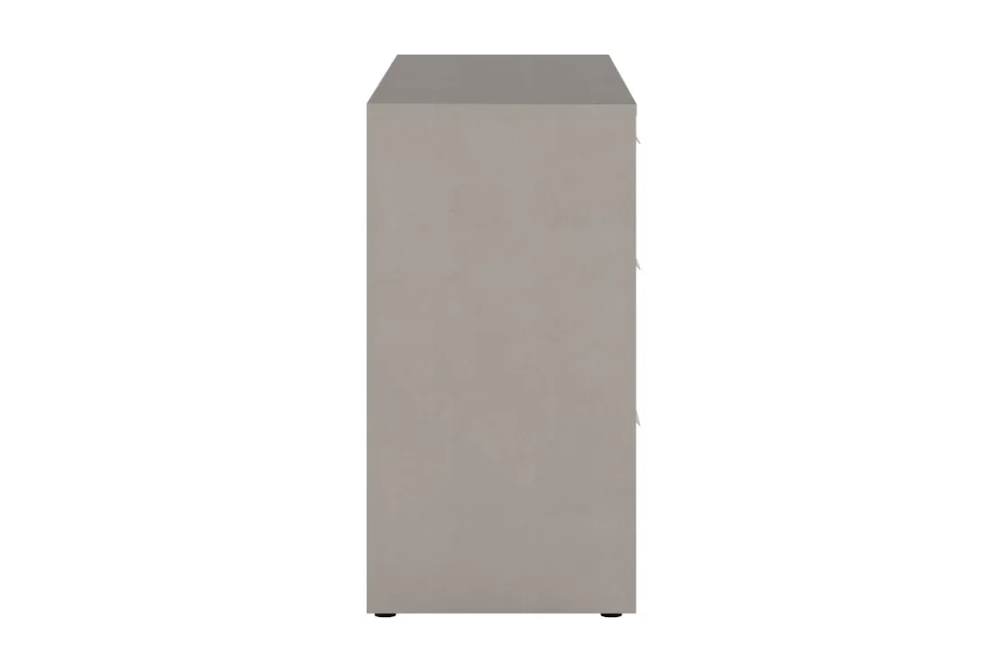 Mor Furniture Tullia Dresser W/ Lights In Pearl Line/Eco Stone