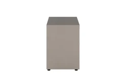 Mor Furniture Tullia Nightstand In Pearl Line/Travertino Eco Stone