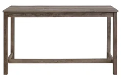 Mor Furniture Turner Counter Height Sofa Bar Table W/ 3 Stools In Gray