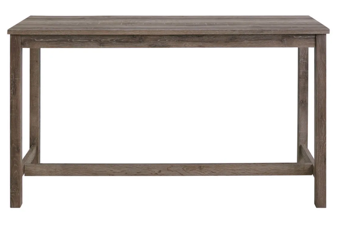 Mor Furniture Turner Counter Height Sofa Bar Table W/ 3 Stools In Gray