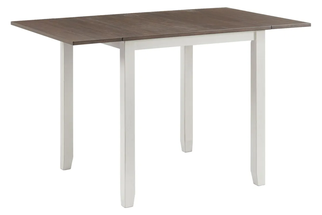 Mor Furniture Tuttle Dining Table & 2 Chairs In White