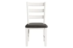Mor Furniture Tuttle Dining Table & 2 Chairs In White