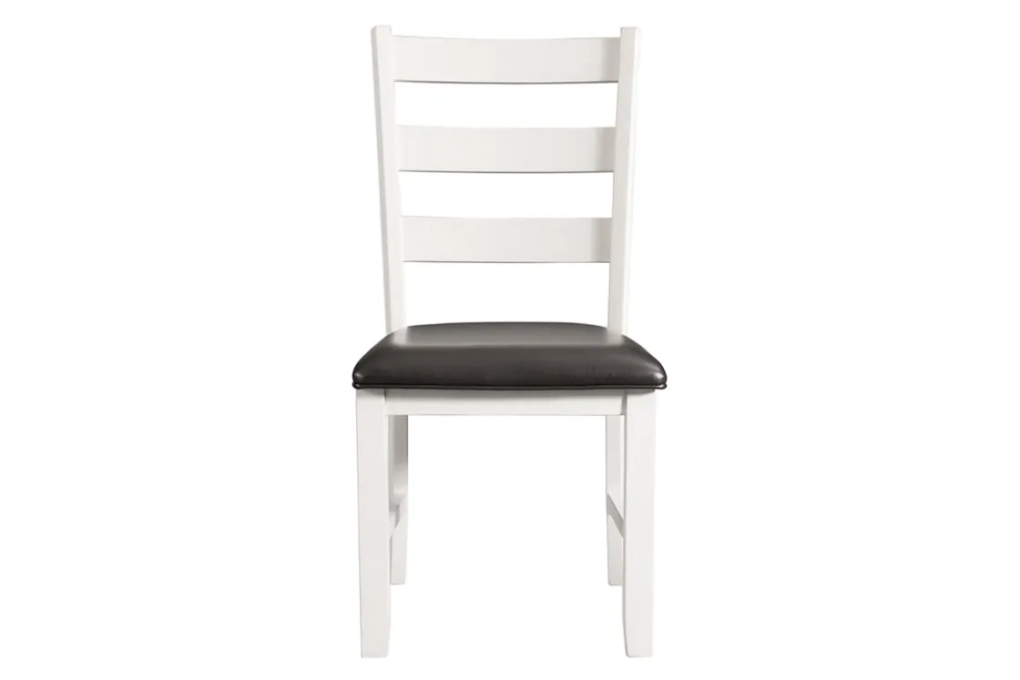 Mor Furniture Tuttle Dining Table & 2 Chairs In White