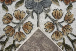Mor Furniture Tweed Harbor Rug In Multicolor/Cream, 5’ X 7’