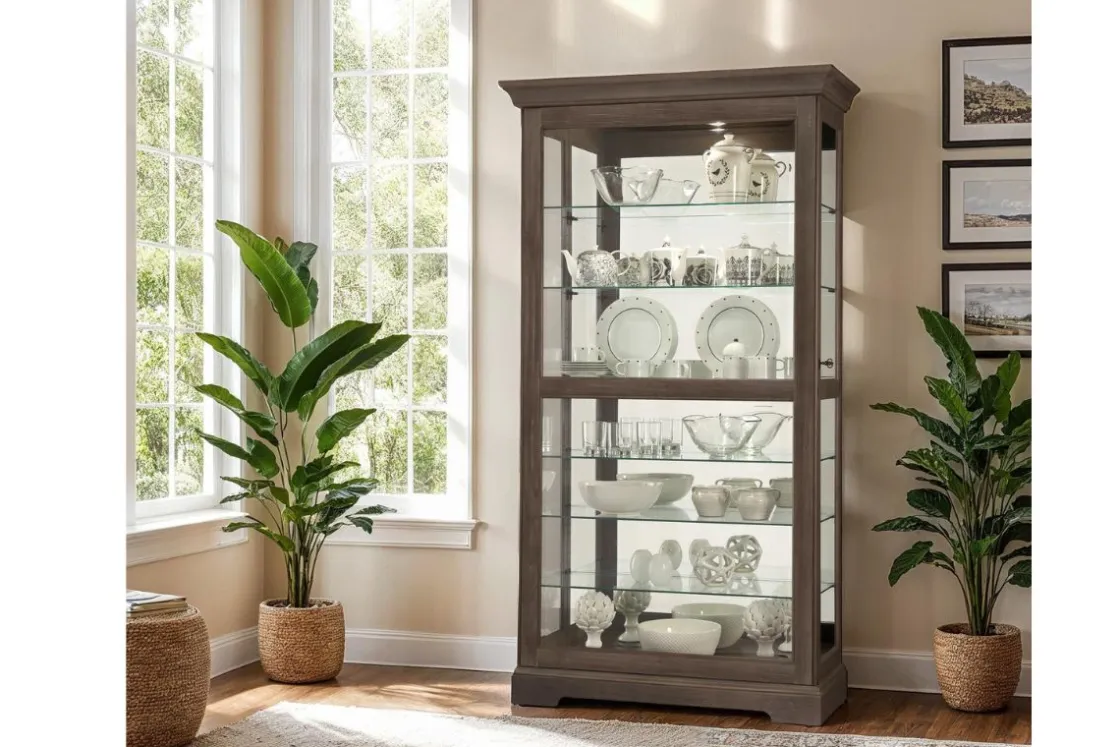 Mor Furniture Tyler Curio Cabinet In