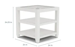 Mor Furniture Urban End Table In White