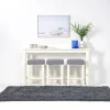 Mor Furniture Urban Sofa Bar Table W/ 3 Stools In White