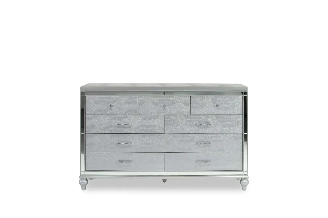 Mor Furniture Valentino Dresser In White
