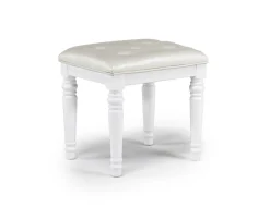 Mor Furniture Valentino Vanity, Mirror & Stool In Silver