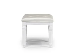 Mor Furniture Valentino Vanity, Mirror & Stool In Silver