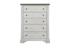 Mor Furniture Valley Ridge Chest In White Gray Finish