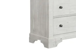 Mor Furniture Valley Ridge Chest In White Gray Finish