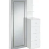 Mor Furniture Vancouver Vanity & Mirror In White