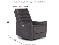 Mor Furniture Vasco Power Recliner In