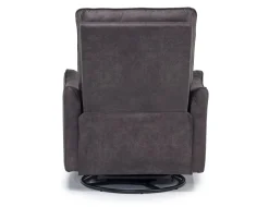 Mor Furniture Vasco Recliner In Dallas Light Gray Leather