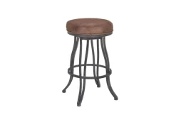 Mor Furniture Ventura Bar Height Stool In Bandero Tobacco
