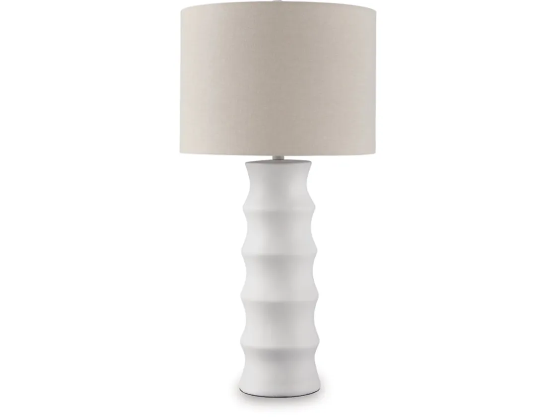 Mor Furniture Veraleigh Floor Lamp In White
