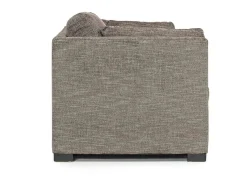 Mor Furniture Vivian Full Sleeper Loveseat In Gray Fabric