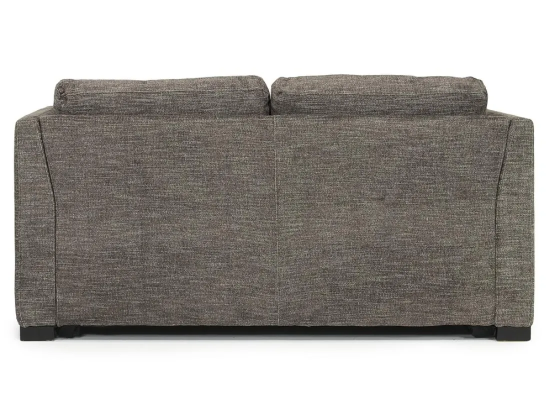 Mor Furniture Vivian Full Sleeper Loveseat In Gray Fabric