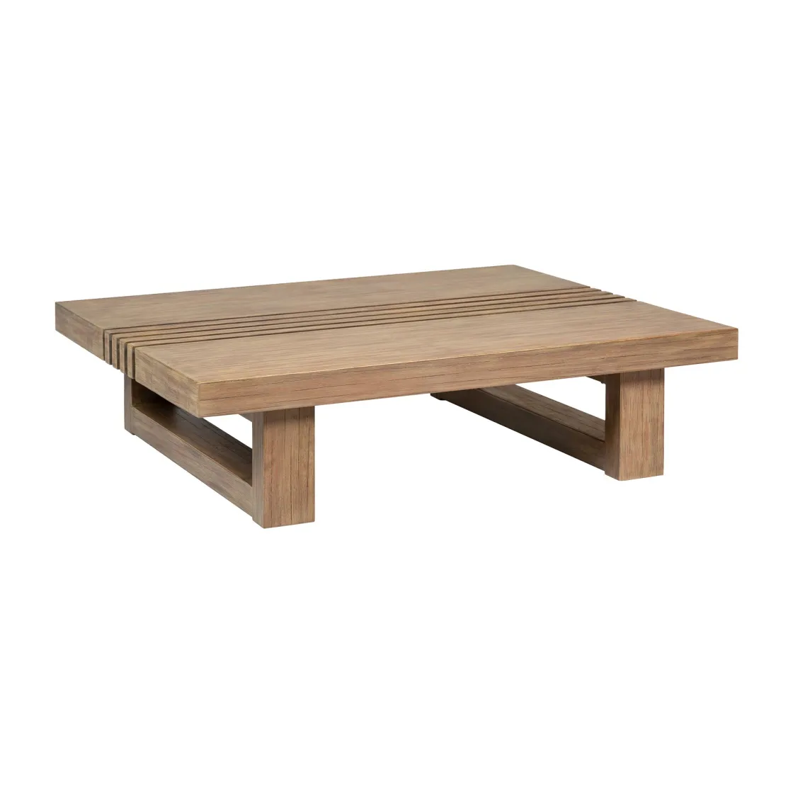 Mor Furniture Vivid Outdoor Coffee Table In Brown