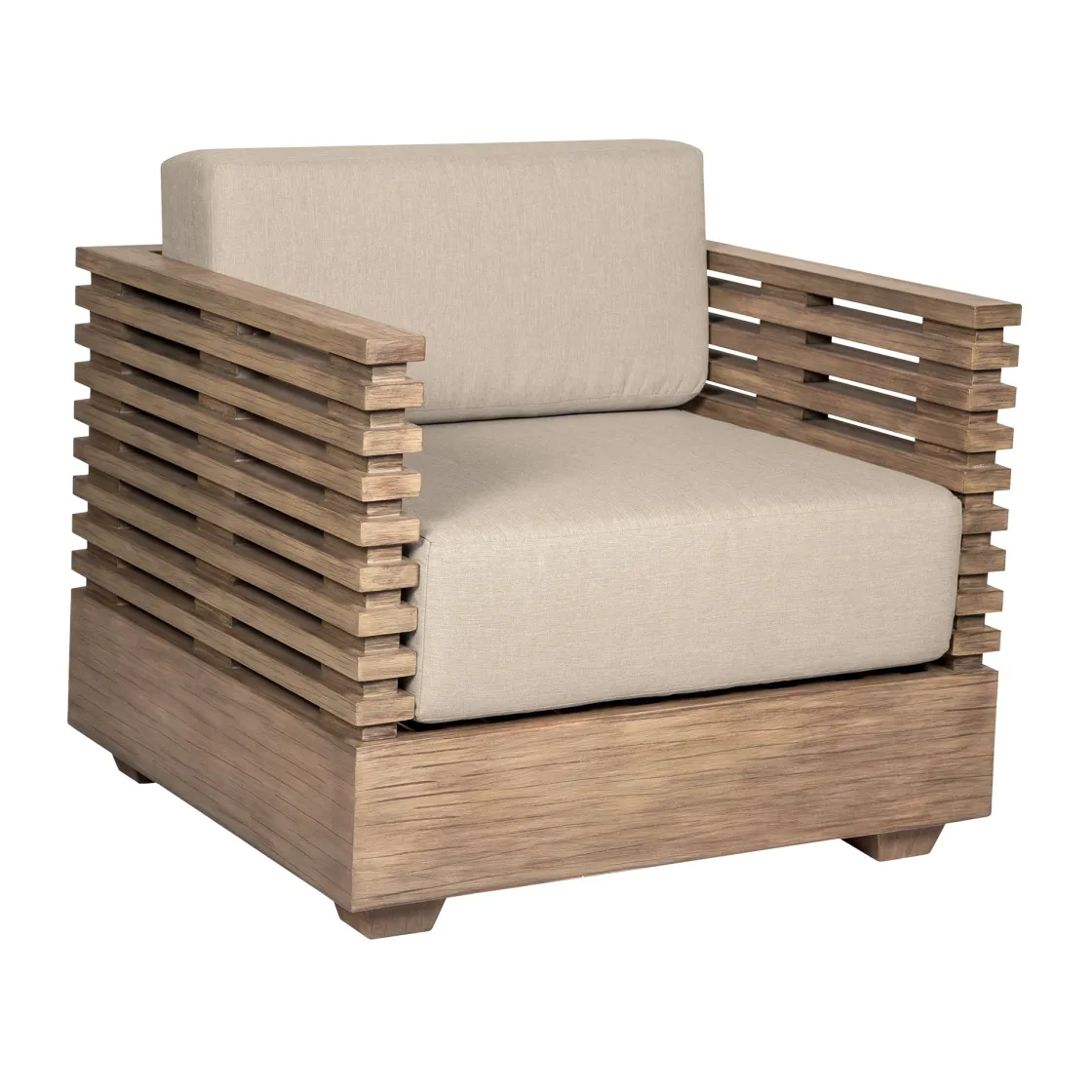 Mor Furniture Vivid Outdoor Lounge Chair In Taupe