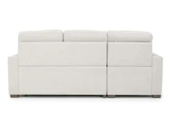 Mor Furniture Waitsfield Full Pullout Sofa Chaise In Gray, Left Facing