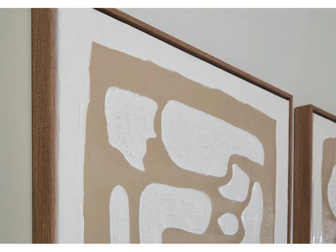 Mor Furniture Waldett Abstract Wall Art, Set Of 2
