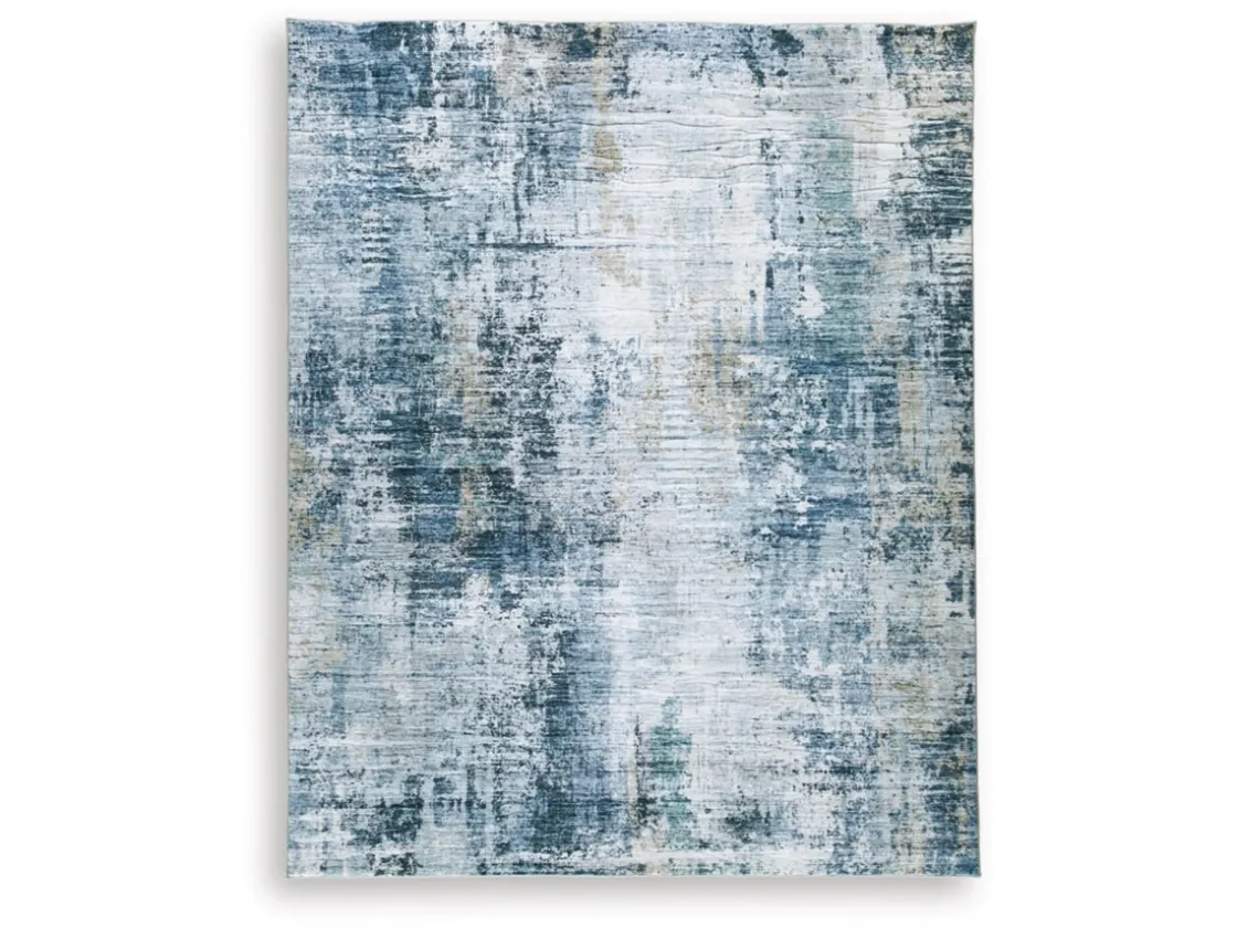 Mor Furniture Wallney Medallion Rug In Multi, 5’ X 7’