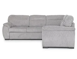Mor Furniture Wanda Full Tux Sleeper Sectional W/ Storage In Gray, Right Facing
