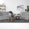 Mor Furniture Wanda Queen Pullout Sofa & Full Pullout Loveseat In Gray