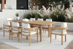 Mor Furniture Wesley Outdoor Dining Table In Natural