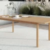 Mor Furniture Wesley Outdoor Dining Table & 6 Chairs In White/Natural