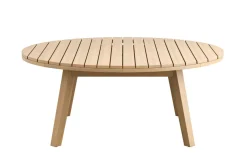 Mor Furniture Wesley Outdoor Round Coffee Table In Natural