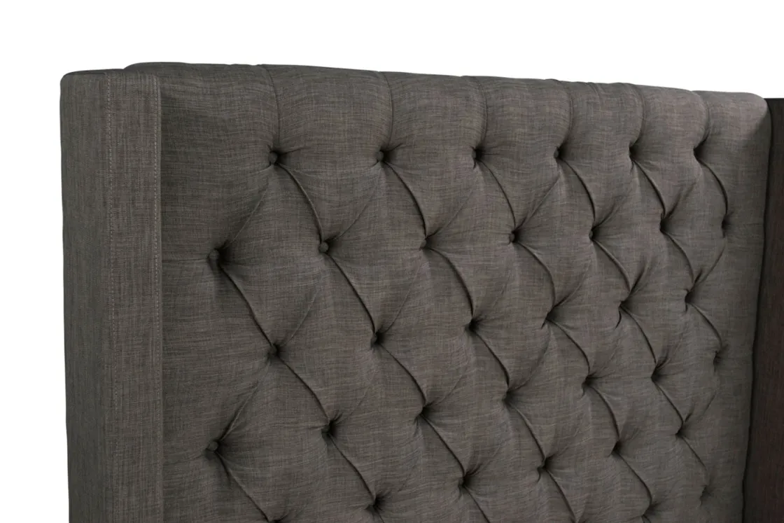 Mor Furniture Westerly Upholstered Bed In Gray, Queen