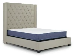 Mor Furniture Westerly Upholstered Bed In Gray, Queen