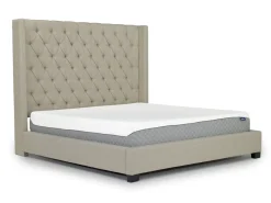 Mor Furniture Westerly Upholstered Bed In Gray, Queen