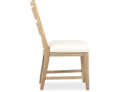 Mor Furniture White Oak Chair In Butternut