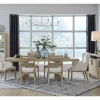 Mor Furniture White Oak Dining Table, 4 Chairs & 2 Arm Chairs In Butternut