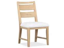 Mor Furniture White Oak Dining Table, 4 Chairs & 2 Arm Chairs In Butternut