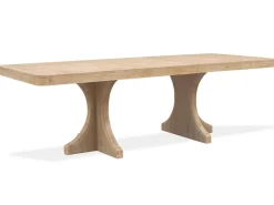 Mor Furniture White Oak Dining Table In Butternut