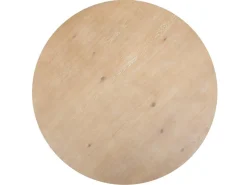 Mor Furniture White Oak Round Dining Table In Butternut