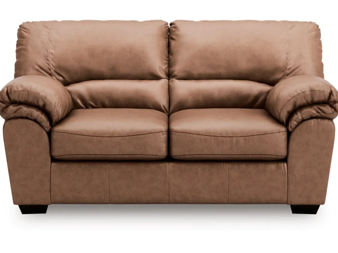 Mor Furniture Whitlock Sofa & Loveseat In Caramel