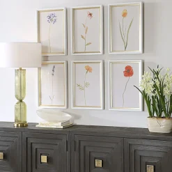 Mor Furniture Wild Flourish Wall Art, Set Of 6