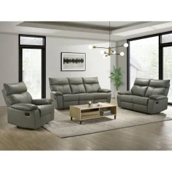 Mor Furniture Wildcat Reclining Loveseat In Gray