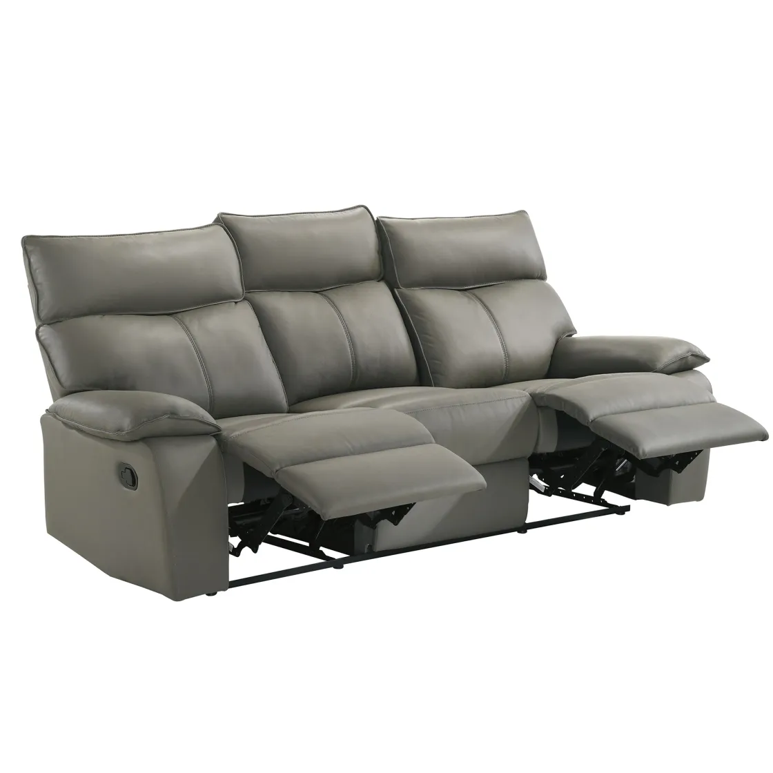 Mor Furniture Wildcat Reclining Sofa & Loveseat In Aviarah Gray